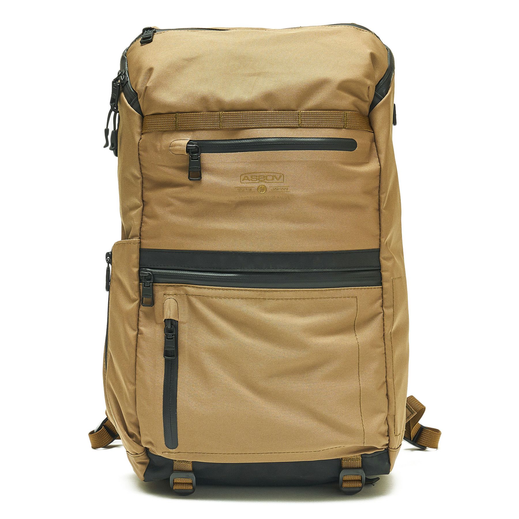 AS2OV アッソブ 3LAYER CORDURA 305D ウォータープルーフコーデュラ 305D ラウンドジップ バックパック 141612