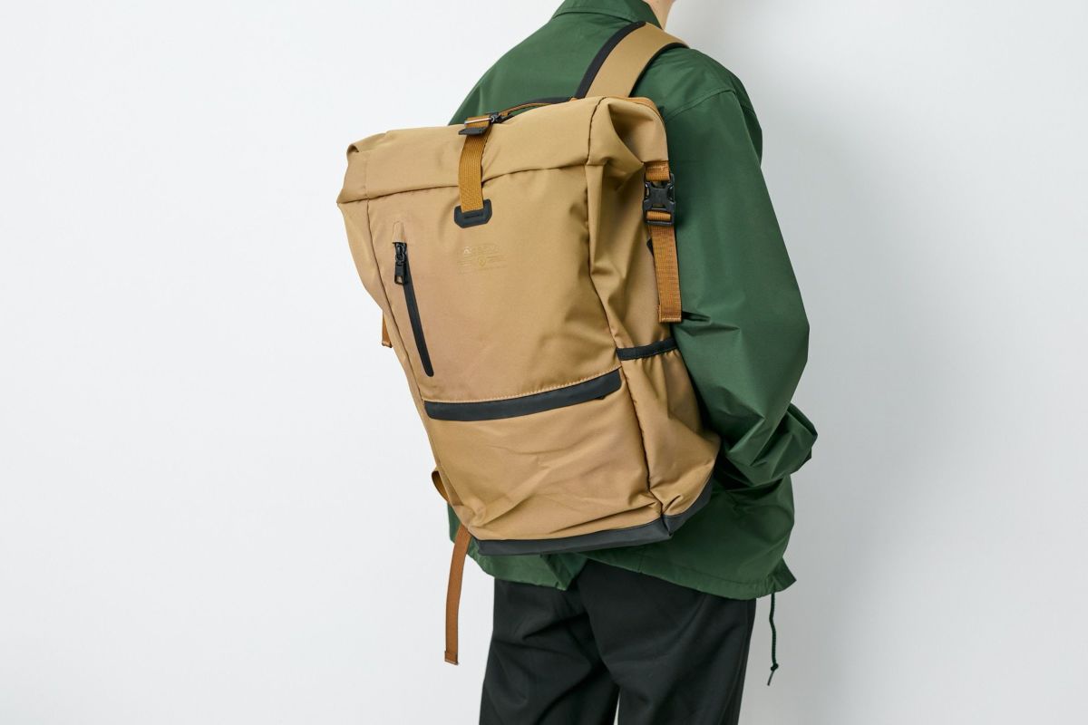 AS2OV アッソブ 3LAYER CORDURA 305D ウォータープルーフコーデュラ 305D 2WAYロールバッグ 141609