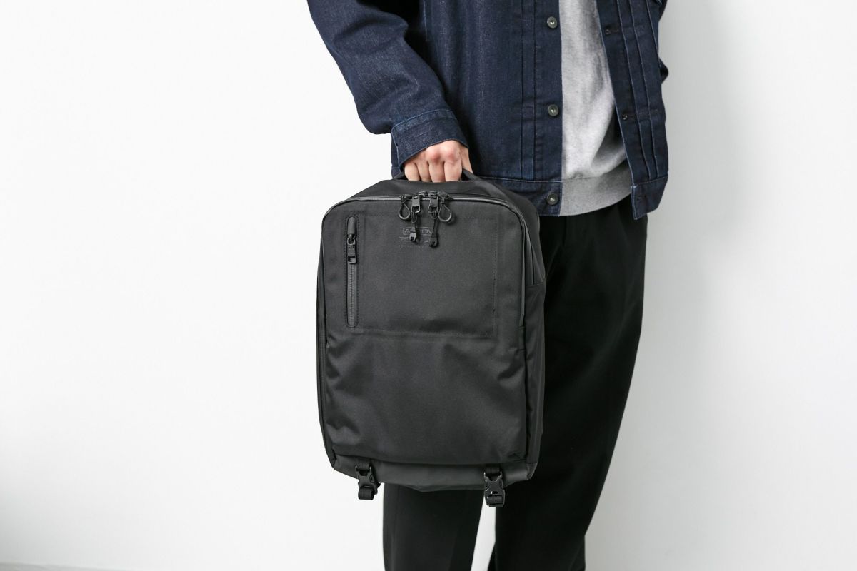 AS2OV アッソブ 3LAYER CORDURA 305D ウォータープルーフコーデュラ 305D 2WAYバックパック(S) 141608
