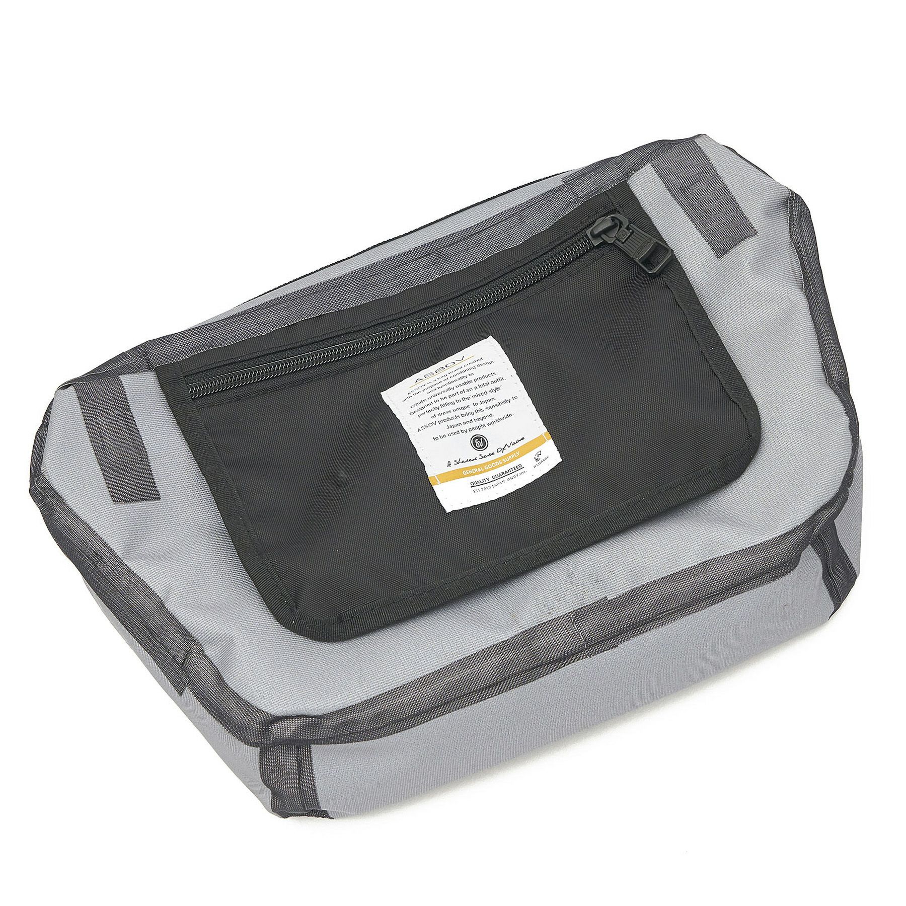 AS2OV アッソブ 3LAYER CORDURA 305D ウォータープルーフコーデュラ 305D ファニーパック 141607