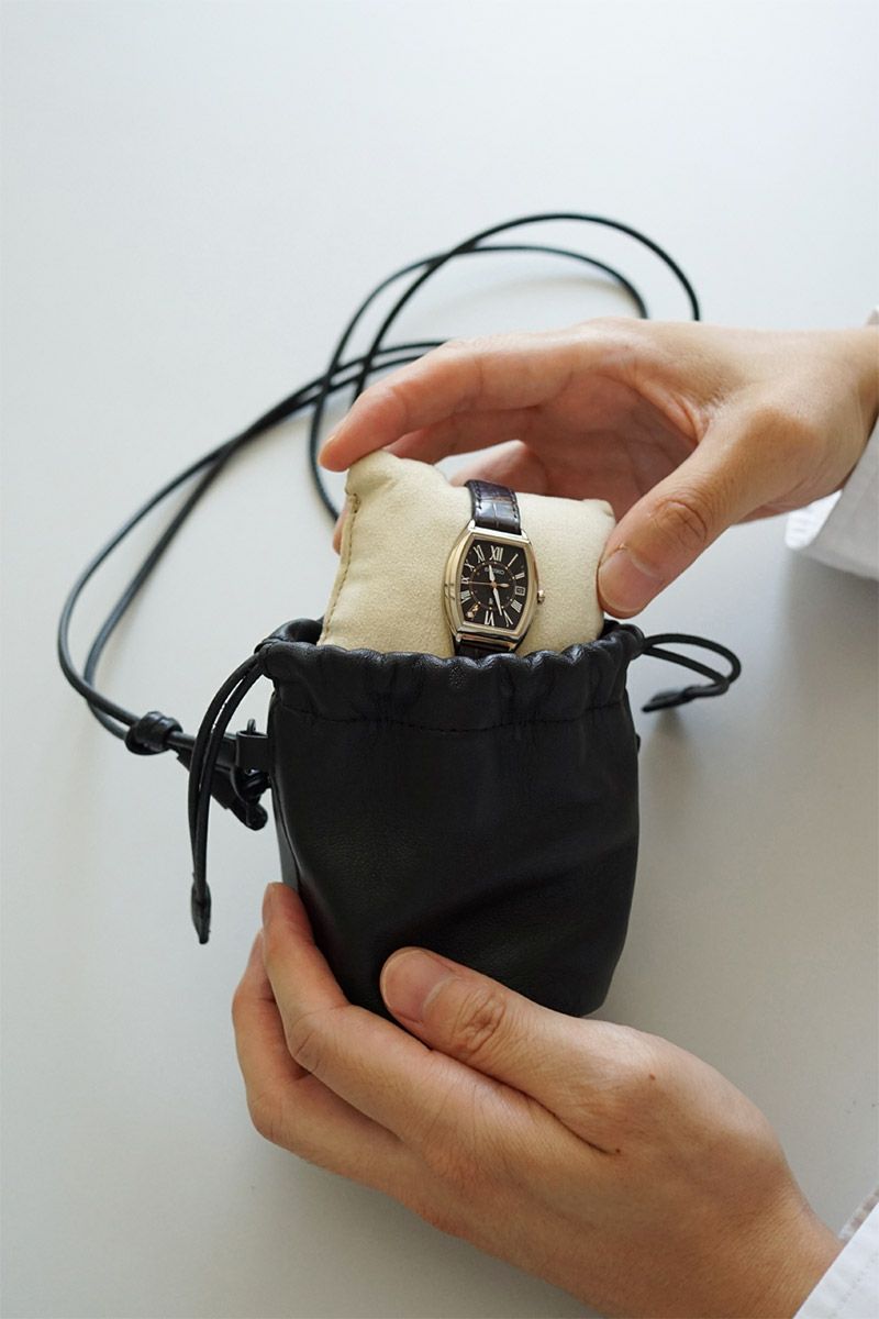 HERGOPOCH エルゴポック 20thアニバーサリーシリーズ HERGOPOCH×江口洋品店 江口時計店 ミニポーチ ECW-MDP