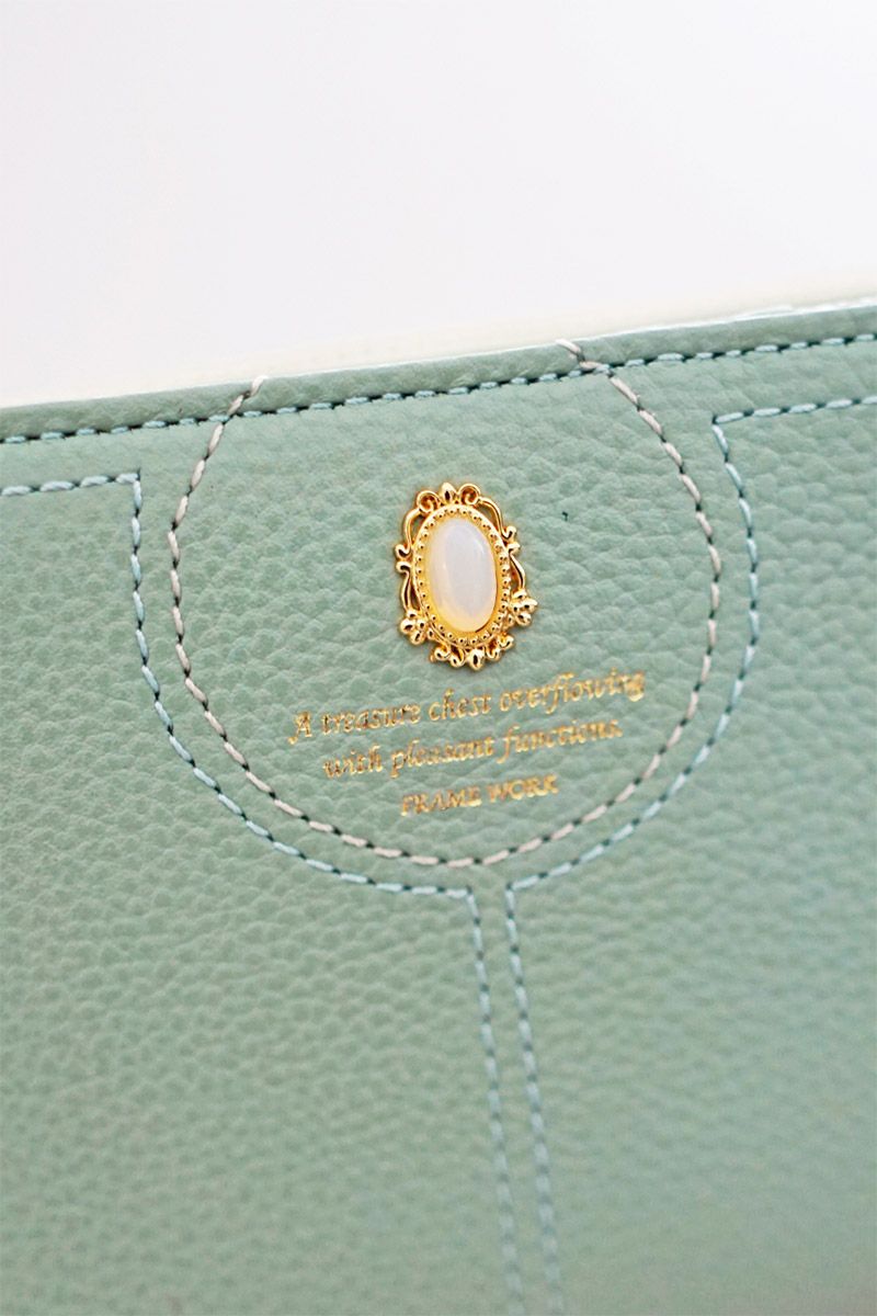 FRAME WORK フレームワーク リトス 小銭入れ付き二つ折り財布 0045070