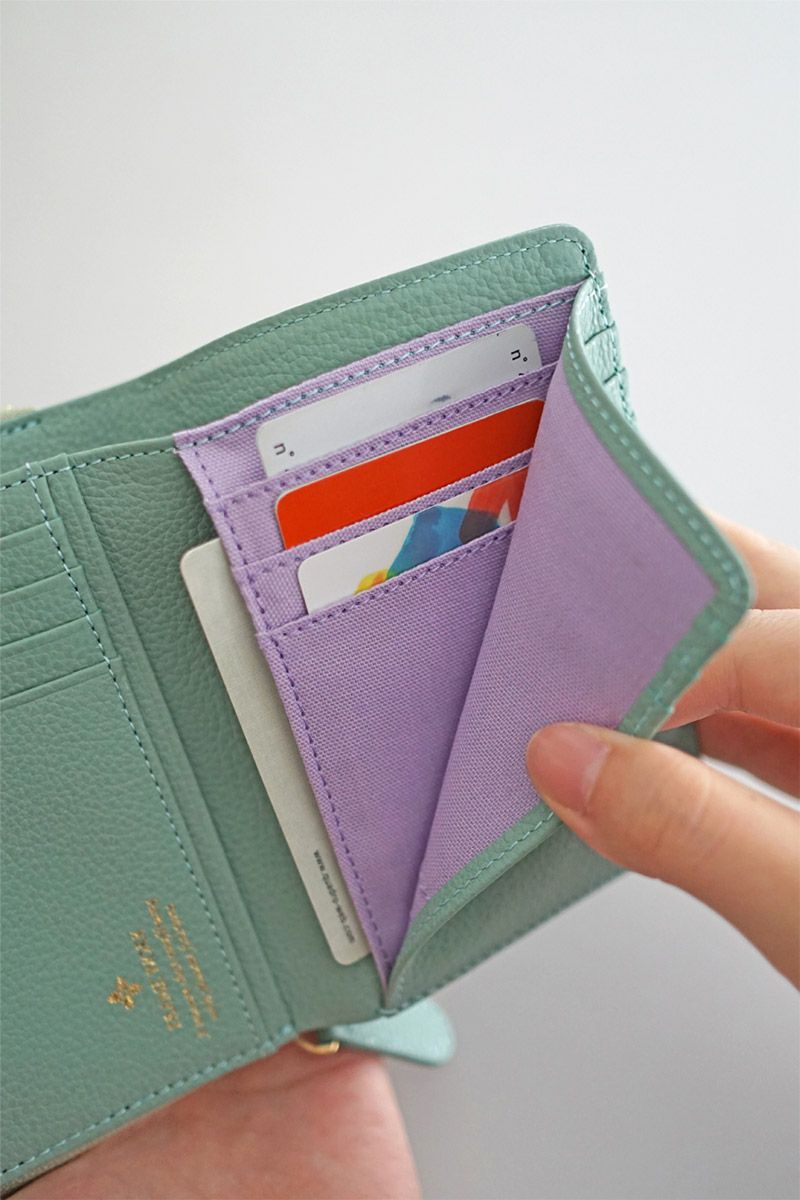 FRAME WORK フレームワーク リトス 小銭入れ付き二つ折り財布 0045070