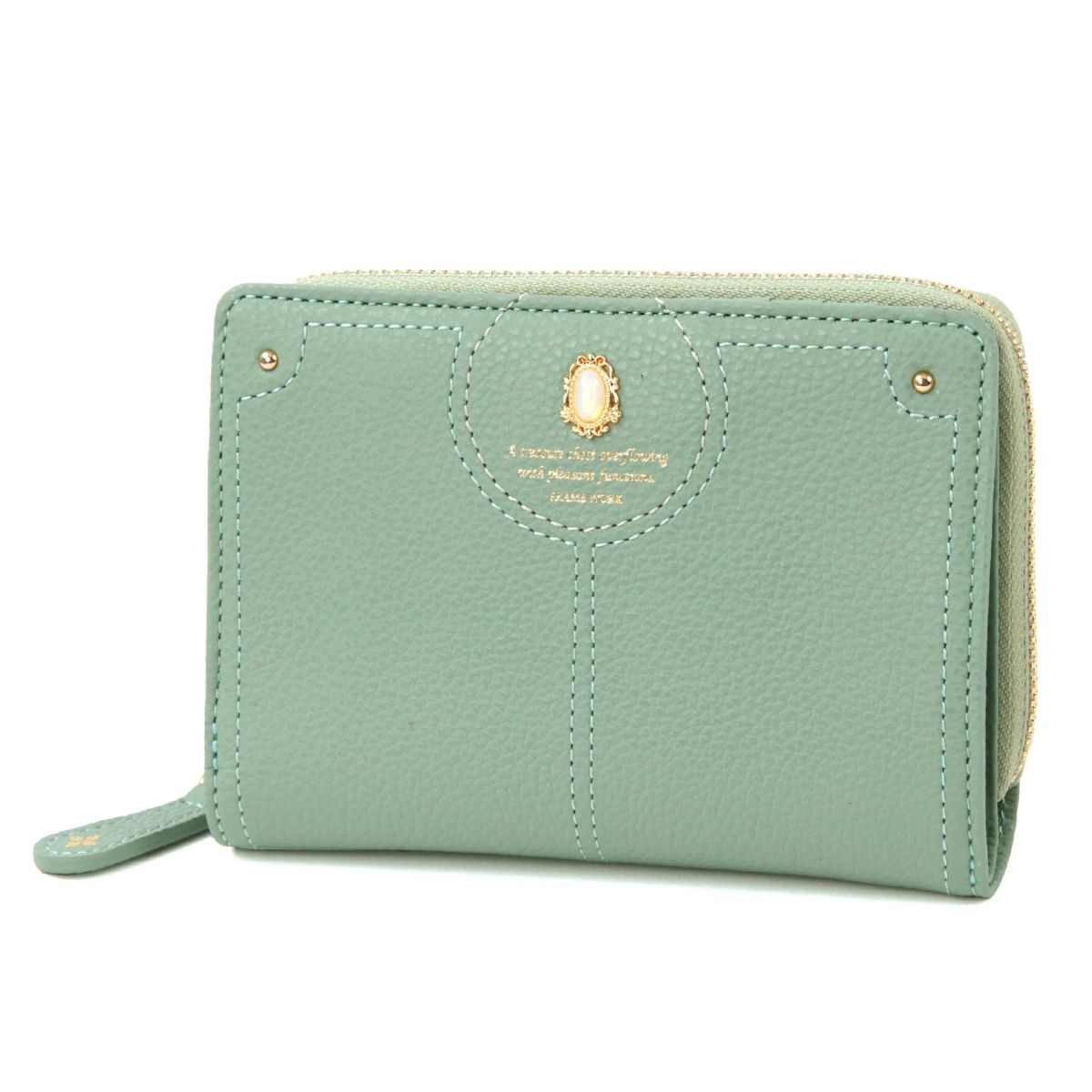 FRAME WORK フレームワーク リトス 小銭入れ付き二つ折り財布 0045070