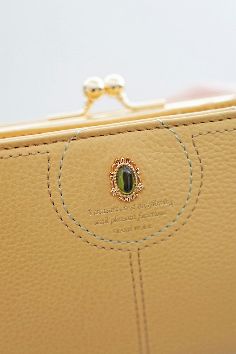 FRAME WORK フレームワーク リトス 小銭入れ付き二つ折り財布 0045071