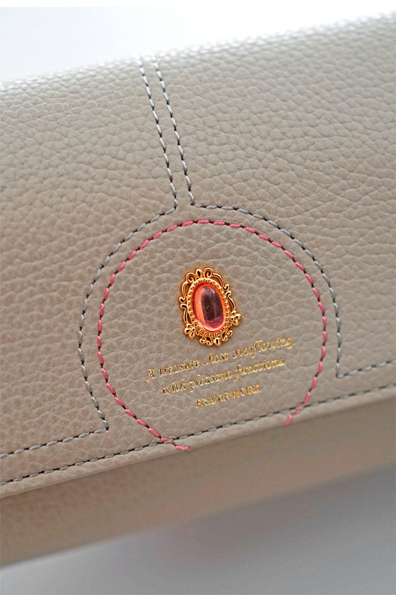 FRAME WORK フレームワーク リトス 小銭入れ付き長財布 0045072