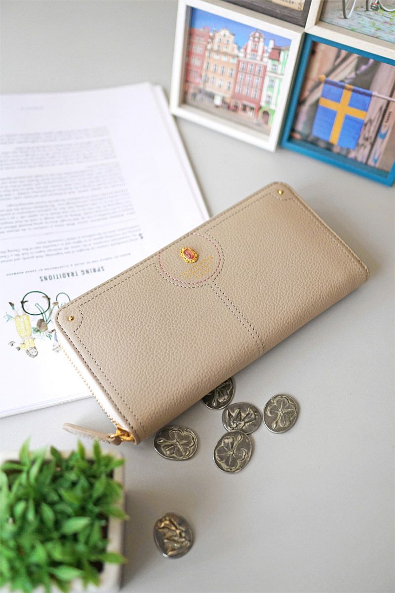 FRAME WORK フレームワーク リトス 小銭入れ付き長財布（ラウンドファスナー式 ） 0045073