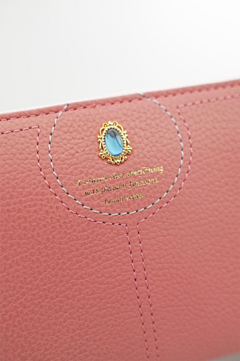 FRAME WORK フレームワーク リトス 小銭入れ付き長財布（ラウンドファスナー式 ） 0045073