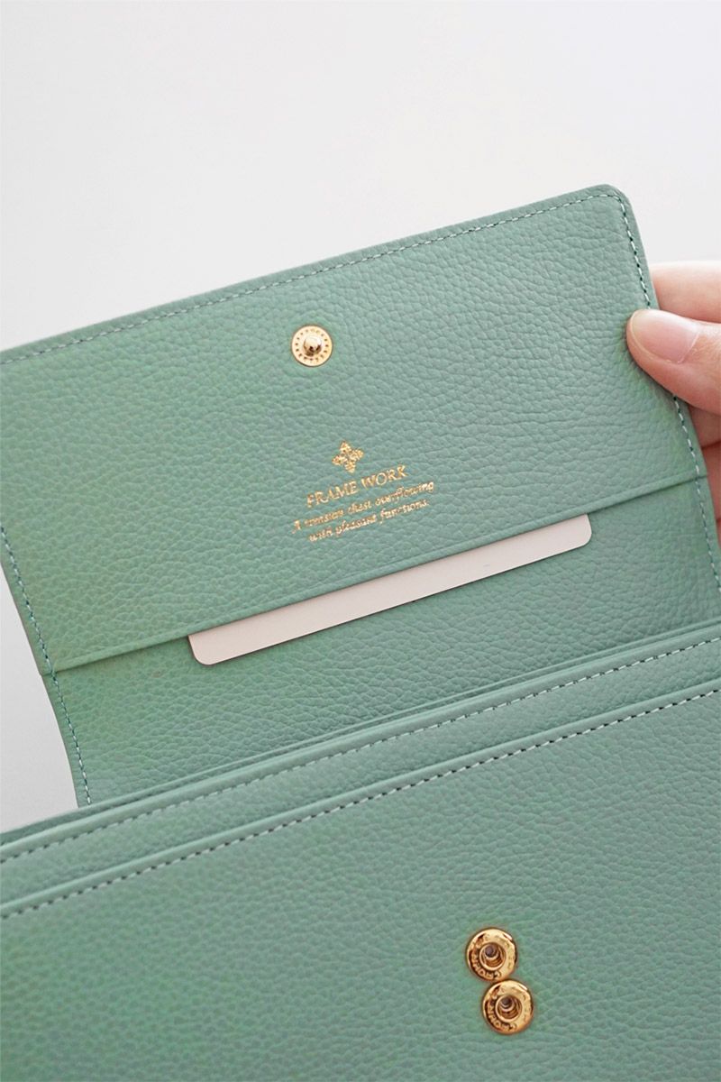 FRAME WORK フレームワーク リトス 小銭入れ付き長財布 0045074