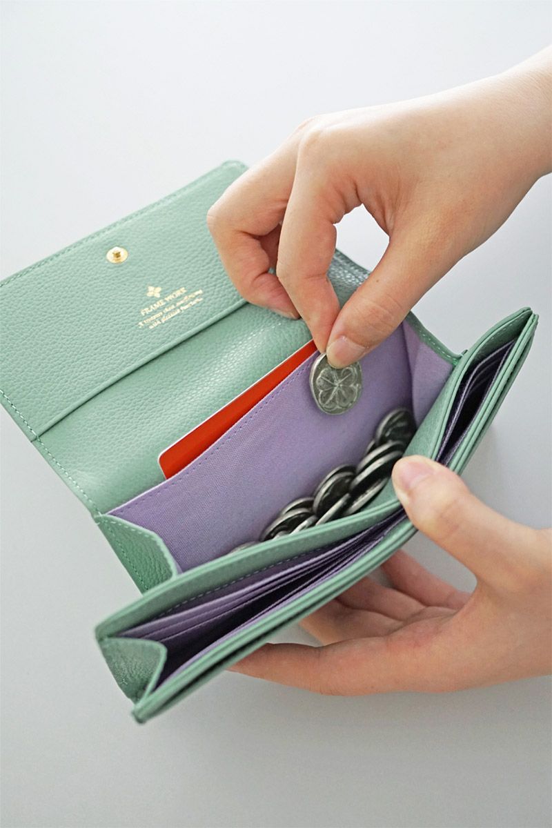 FRAME WORK フレームワーク リトス 小銭入れ付き長財布 0045074