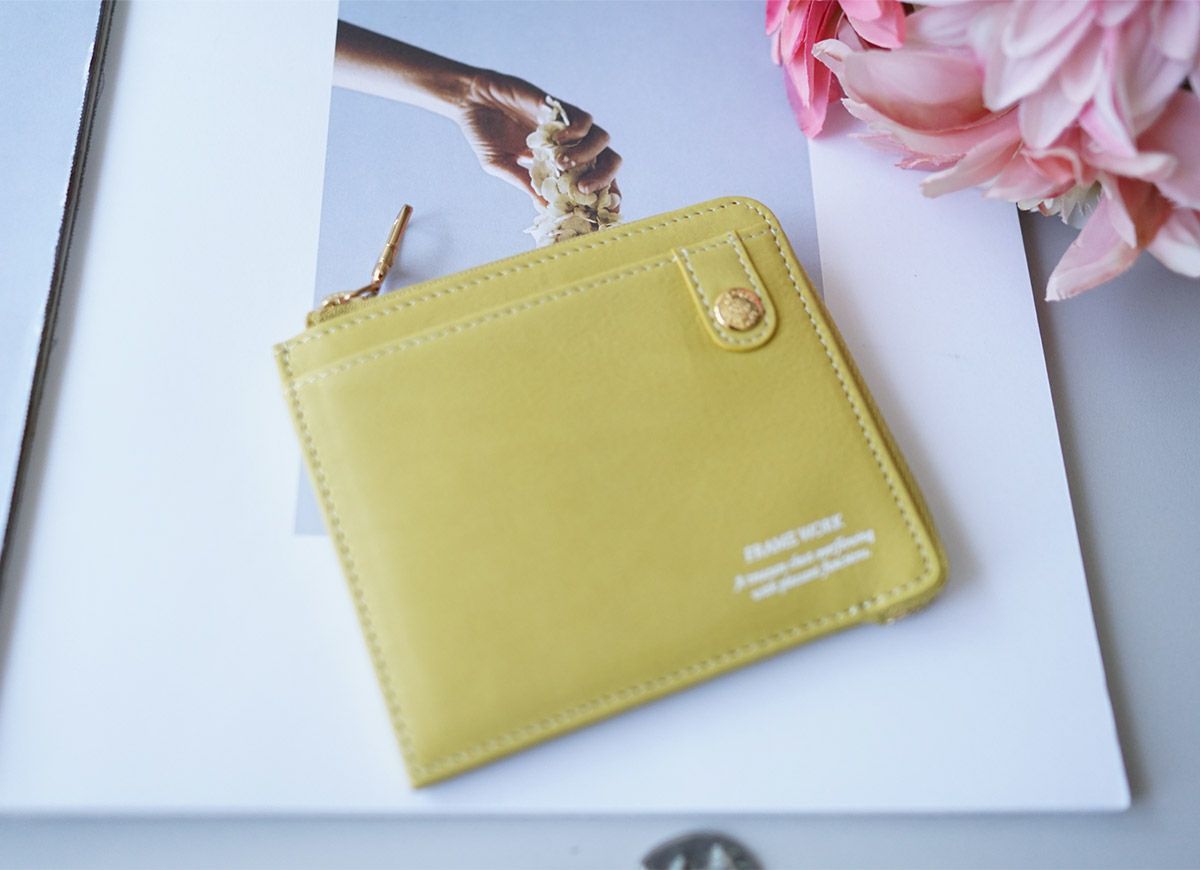 FRAME WORK フレームワーク シアー 小銭入れ付き財布 0045080