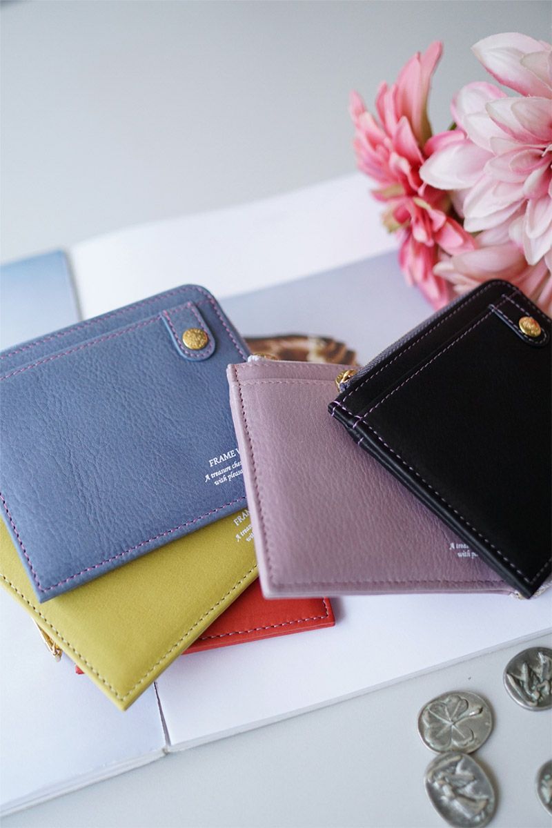 FRAME WORK フレームワーク シアー 小銭入れ付き財布 0045080