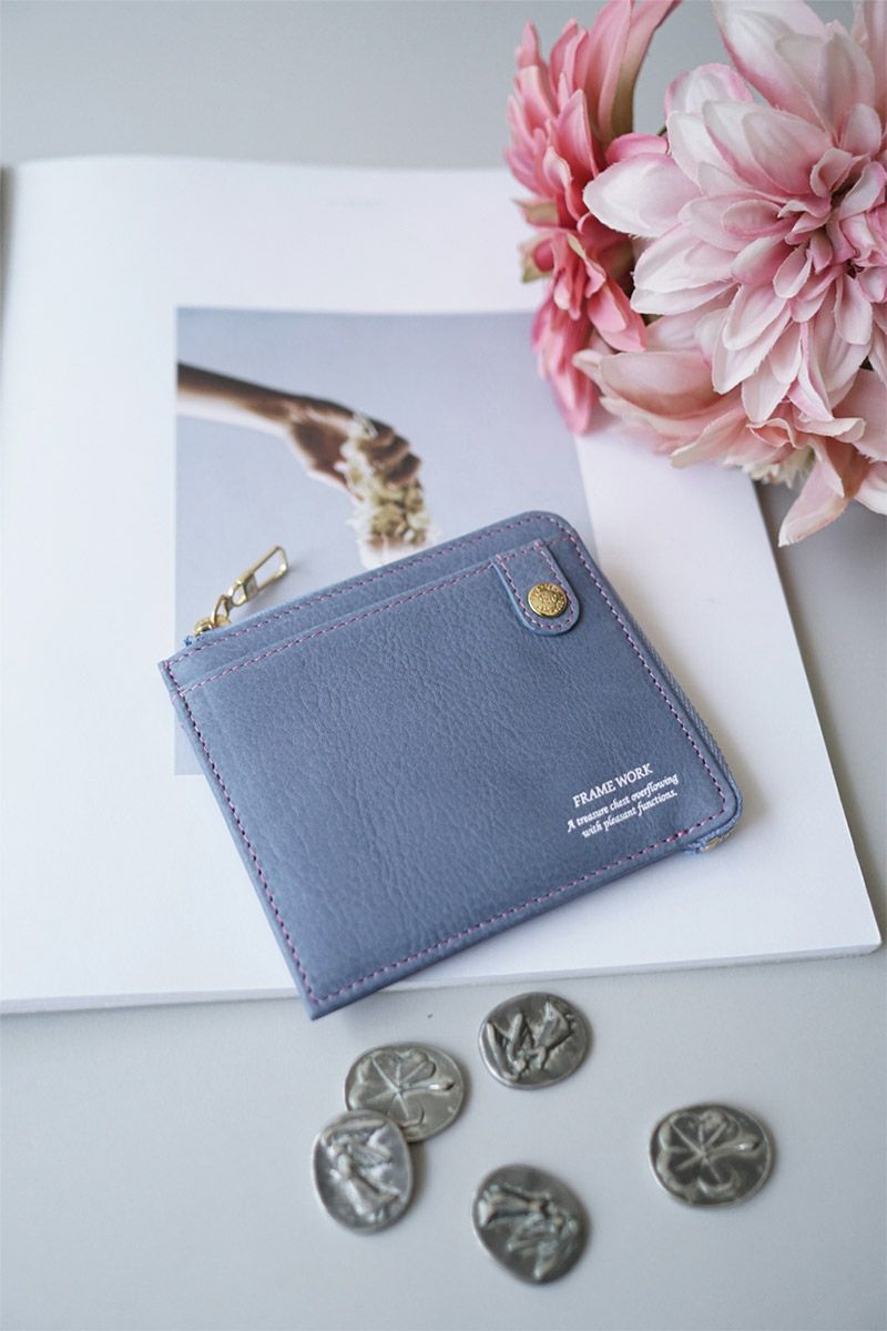 FRAME WORK フレームワーク シアー 小銭入れ付き財布 0045080