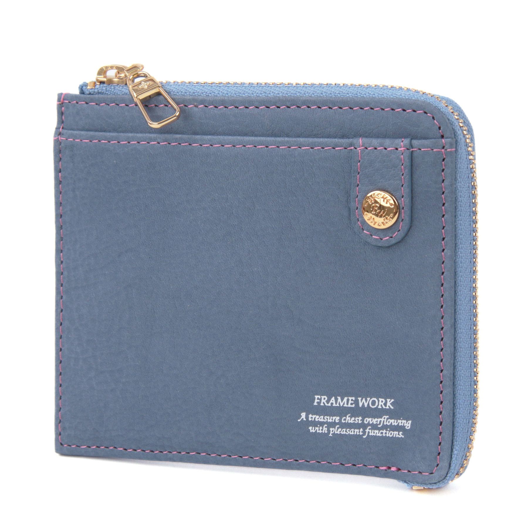 FRAME WORK フレームワーク シアー 小銭入れ付き財布 0045080