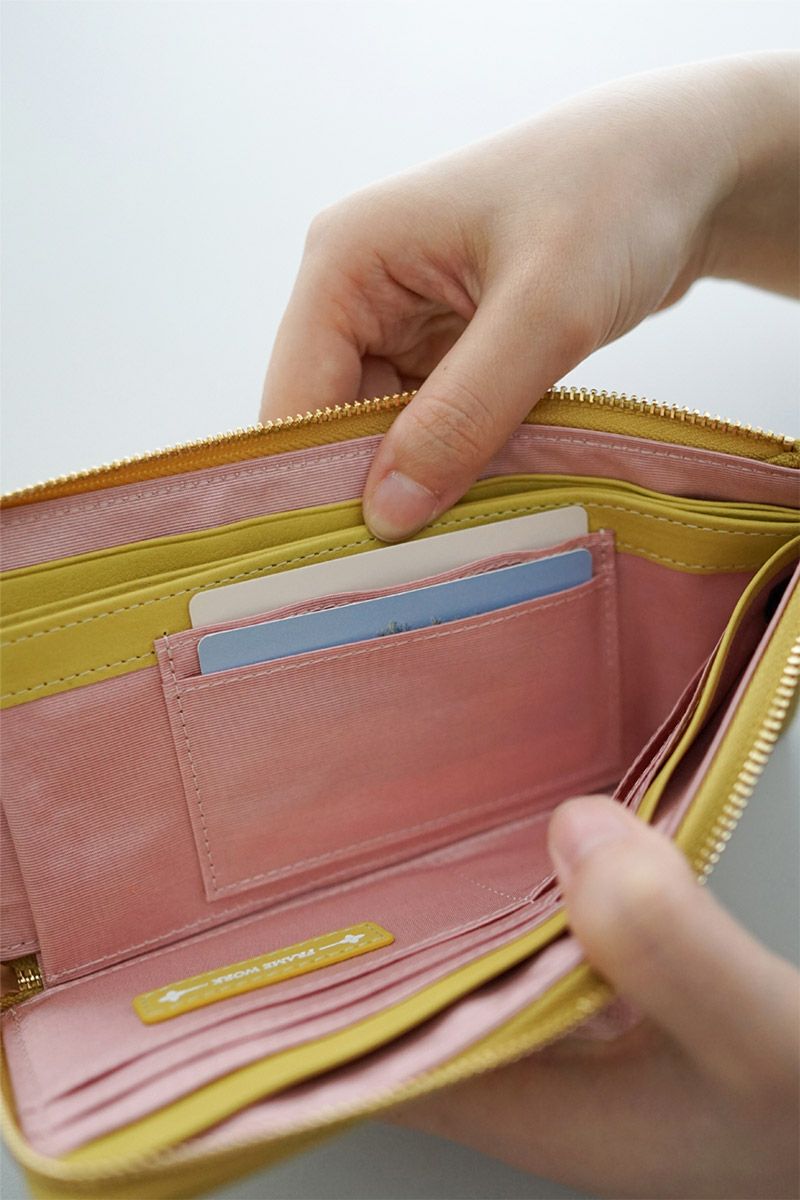 FRAME WORK フレームワーク シアー 小銭入れ付き長財布（L字ファスナー式） 0045082