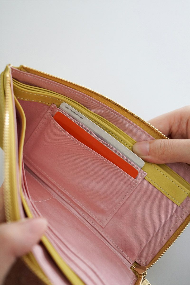 FRAME WORK フレームワーク シアー 小銭入れ付き長財布（L字ファスナー式） 0045082