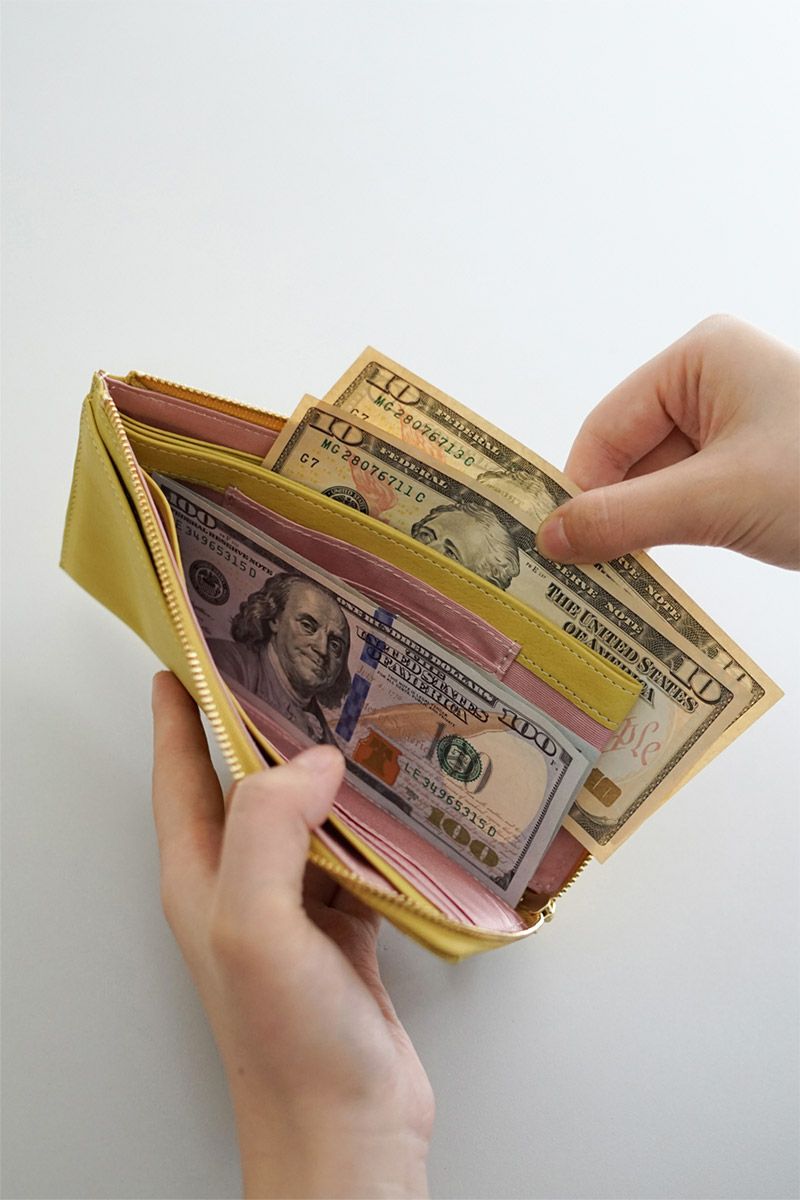 FRAME WORK フレームワーク シアー 小銭入れ付き長財布（L字ファスナー式） 0045082