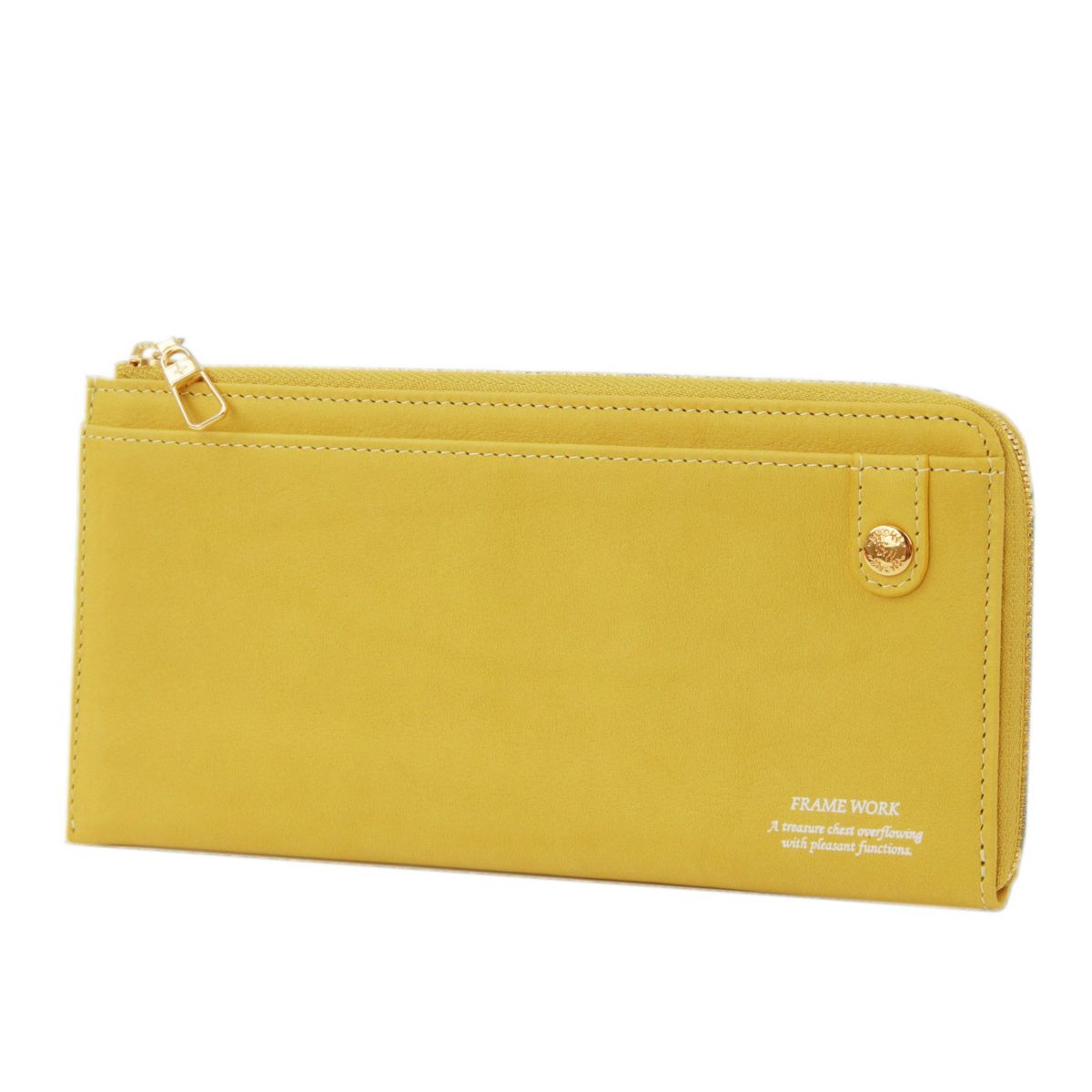 FRAME WORK フレームワーク シアー 小銭入れ付き長財布（L字ファスナー式） 0045082