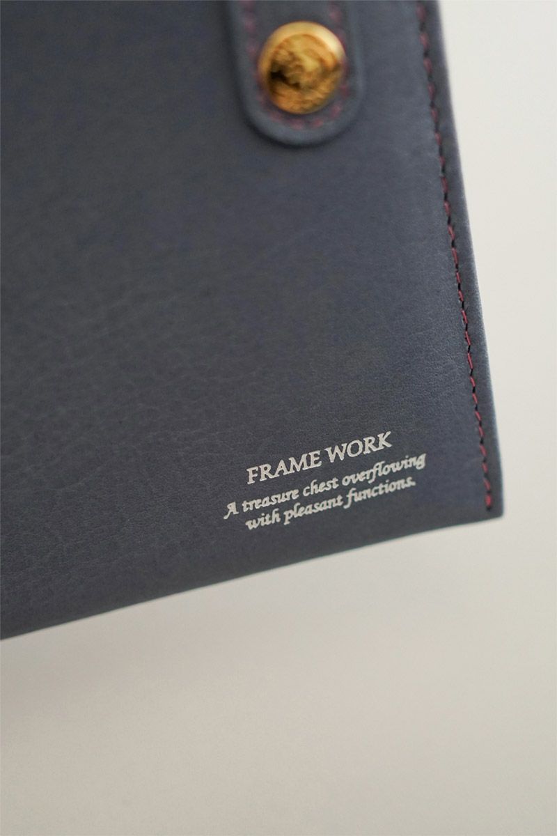 FRAME WORK フレームワーク シアー 小銭入れ付き長財布 0045083