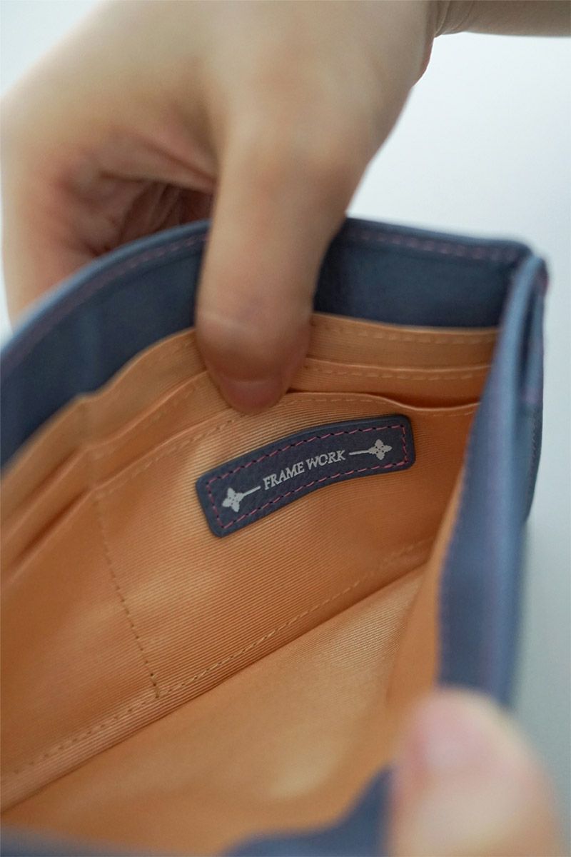 FRAME WORK フレームワーク シアー 小銭入れ付き長財布 0045083