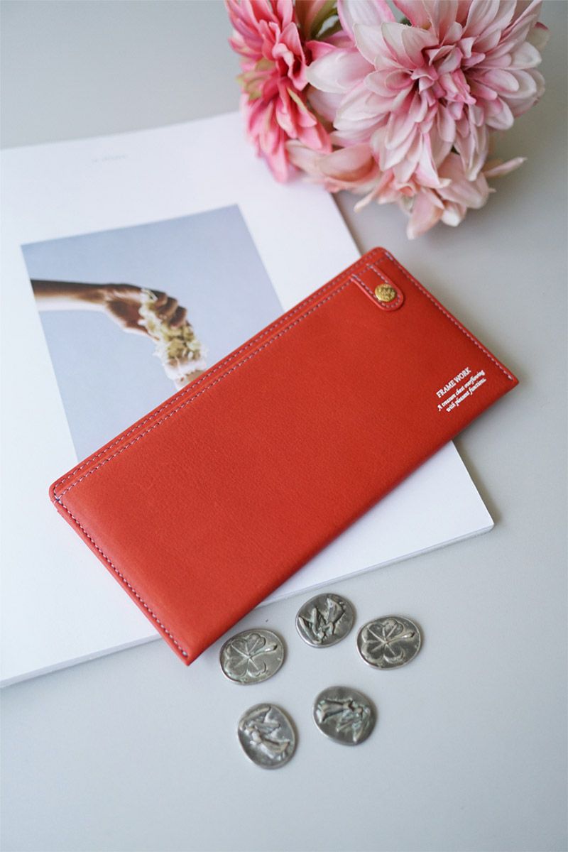 FRAME WORK フレームワーク シアー 小銭入れ付き長財布 0045083