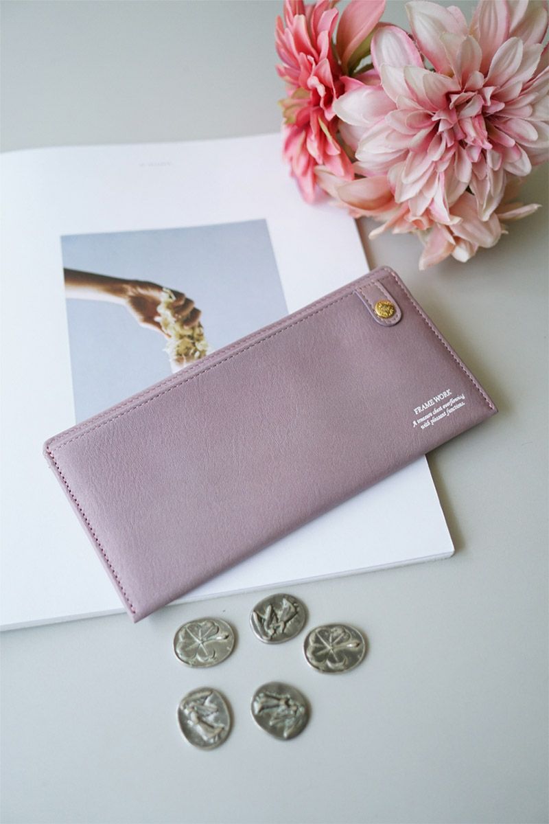 FRAME WORK フレームワーク シアー 小銭入れ付き長財布 0045083