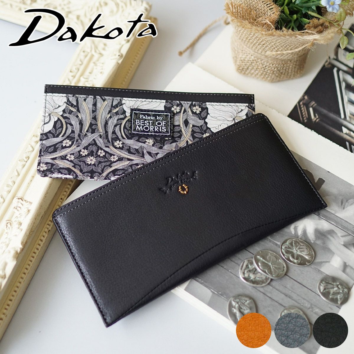 Dakota ダコタ バイブリー 小銭入れ付き長財布 0031764