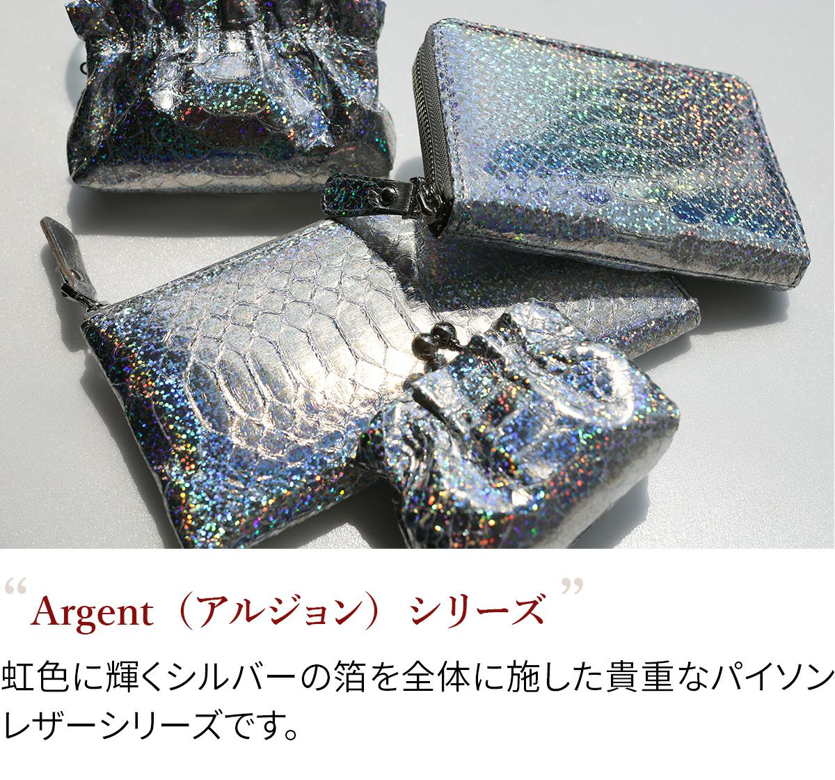 VIA DOAN ヴィア ドアン Argent アルジョン 小銭入れ付き長財布（ラウンドファスナー式 ） 293