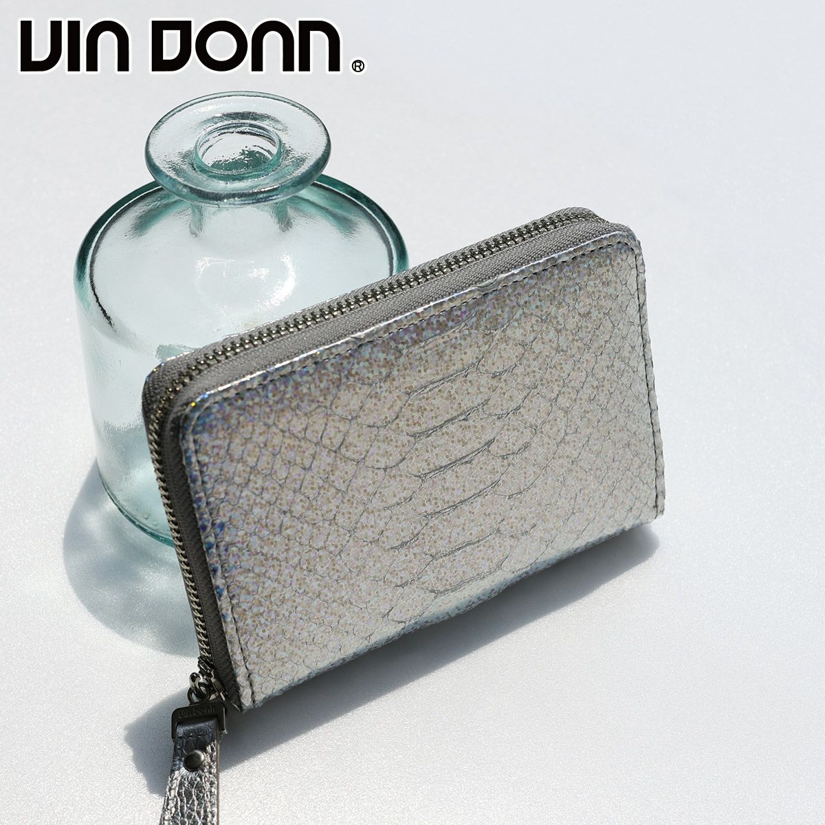 VIA DOAN ヴィア ドアン Argent アルジョン 小銭入れ付き二つ折り財布（ラウンドファスナー式 ） 294