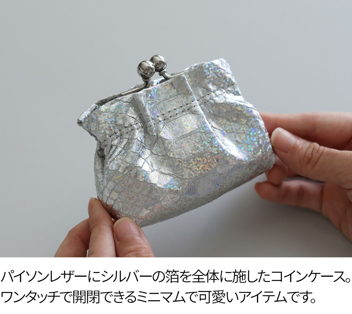 VIA DOAN ヴィア ドアン Argent アルジョン コインケース 296