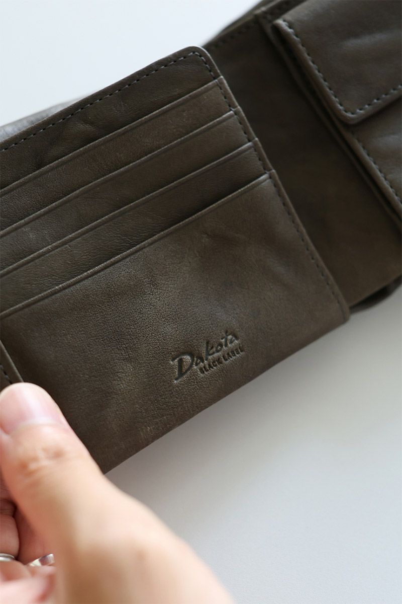 Dakota BLACK LABEL ダコタ ブラックレーベル ワンダラー 小銭入れ付き二つ折り財布 0620240