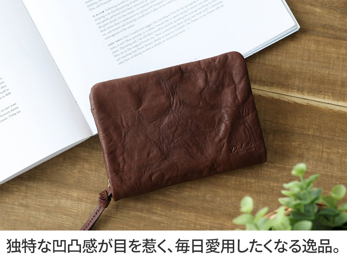 Dakota BLACK LABEL ダコタ ブラックレーベル ワンダラー 小銭入れ付き二つ折り財布（ラウンドファスナー式 ） 0620241