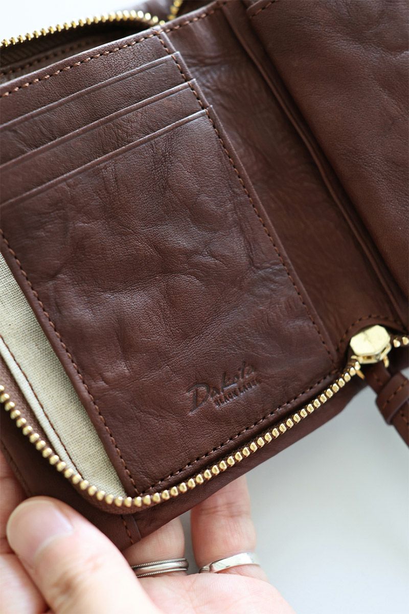 Dakota BLACK LABEL ダコタ ブラックレーベル ワンダラー 小銭入れ付き二つ折り財布（ラウンドファスナー式 ） 0620241