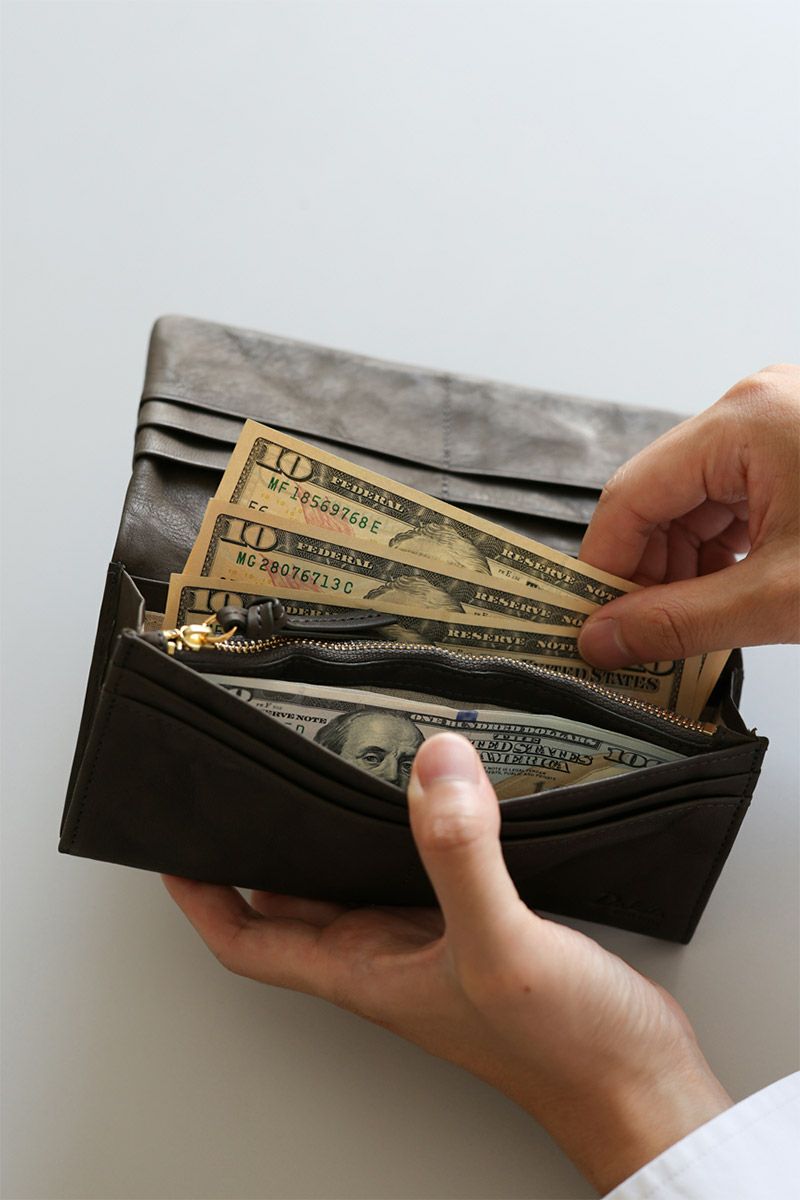 Dakota BLACK LABEL ダコタ ブラックレーベル ワンダラー 小銭入れ付き長財布 0620242