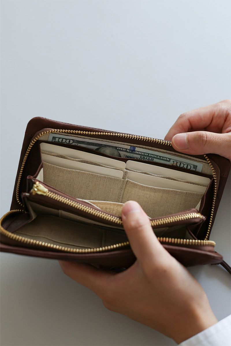 Dakota BLACK LABEL ダコタ ブラックレーベル ワンダラー 小銭入れ付き長財布（ラウンドファスナー式 ） 0620244