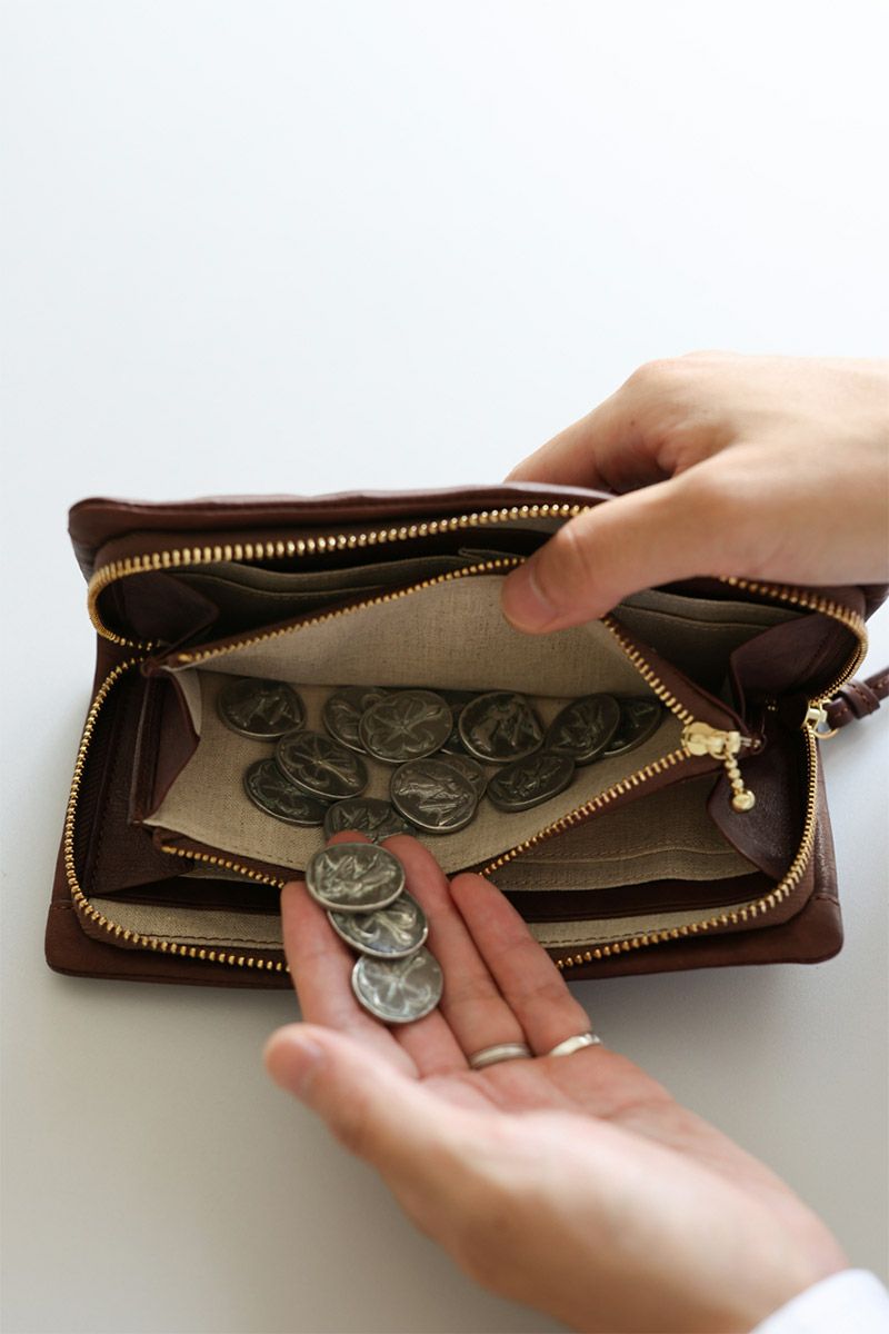 Dakota BLACK LABEL ダコタ ブラックレーベル ワンダラー 小銭入れ付き長財布（ラウンドファスナー式 ） 0620244