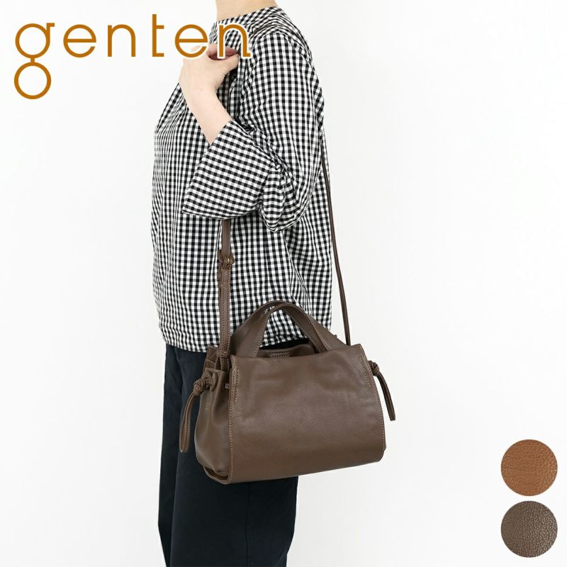 genten ゲンテン Sollo fine ソーロフィーネ 2WAYショルダーバッグ 44761