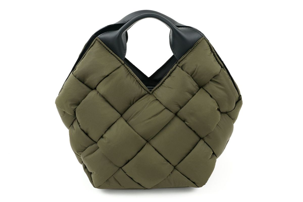 VIOLAd'ORO ヴィオラドーロ ELMO エルモ手さげバッグ V-8663