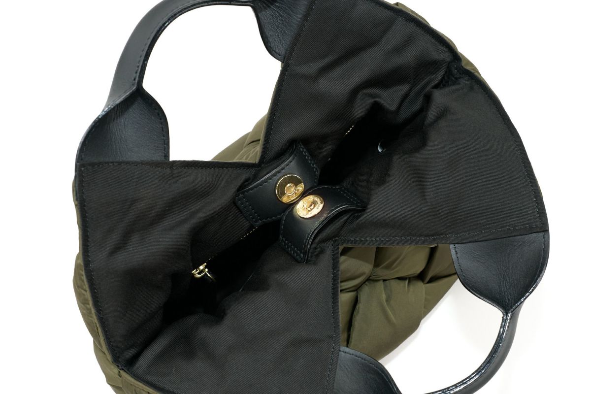 VIOLAd'ORO ヴィオラドーロ ELMO エルモ手さげバッグ V-8663