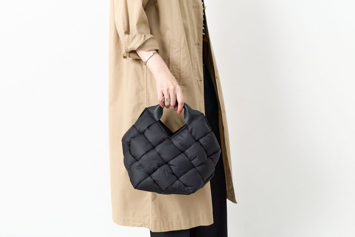 VIOLAd'ORO ヴィオラドーロ ELMO エルモ手さげバッグ V-8663