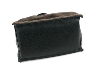 VIOLAd'ORO ヴィオラドーロ ELMO エルモ トートバッグ エコファー Wフェイスムートン V-8782