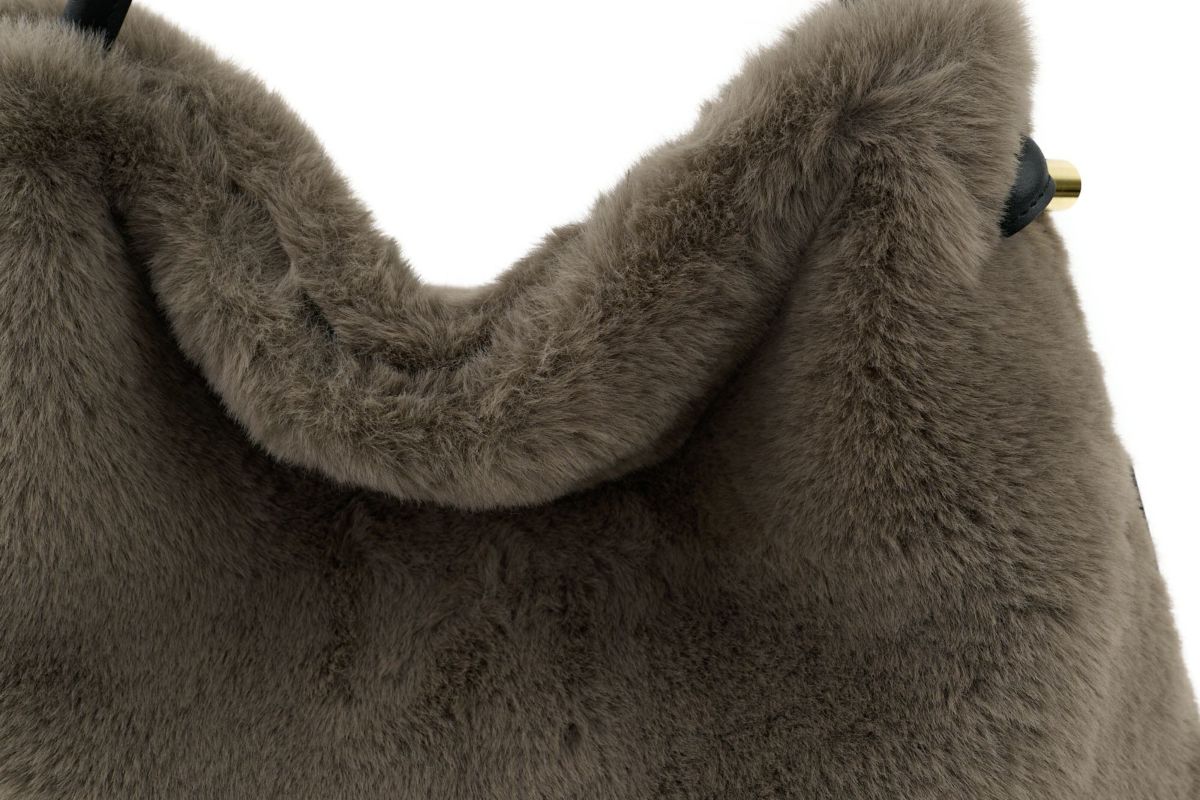 VIOLAd'ORO ヴィオラドーロ ELMO エルモ トートバッグ エコファー レッキス V-8922