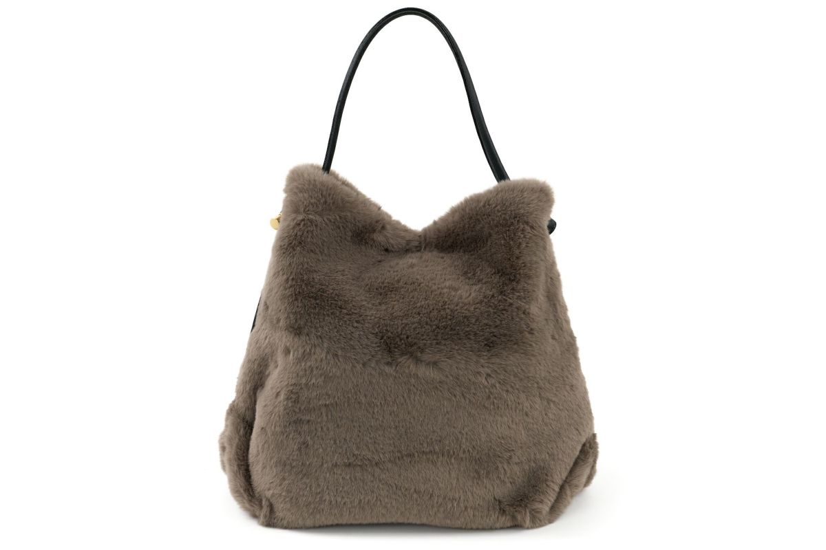 VIOLAd'ORO ヴィオラドーロ ELMO エルモ トートバッグ エコファー レッキス V-8922