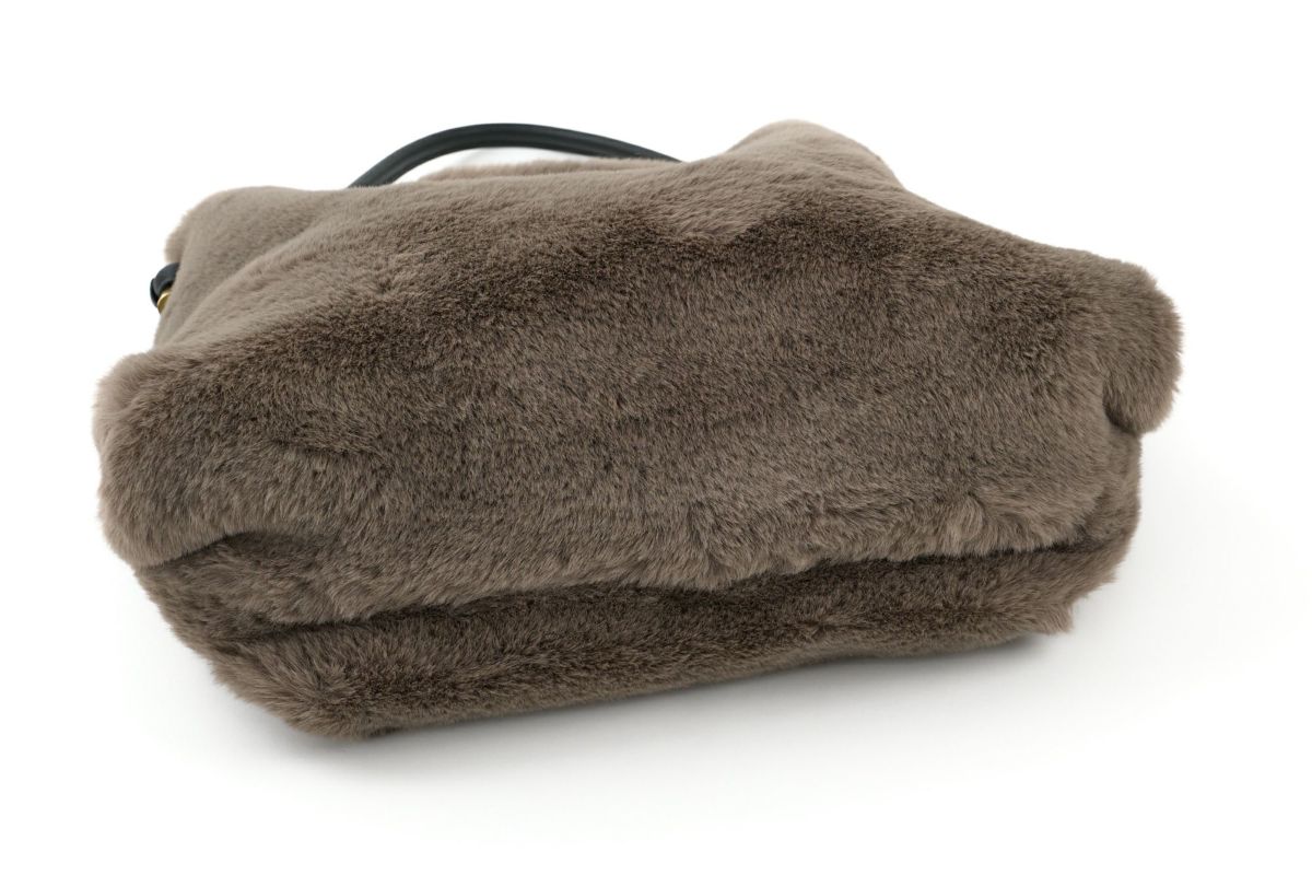 VIOLAd'ORO ヴィオラドーロ ELMO エルモ トートバッグ エコファー レッキス V-8922