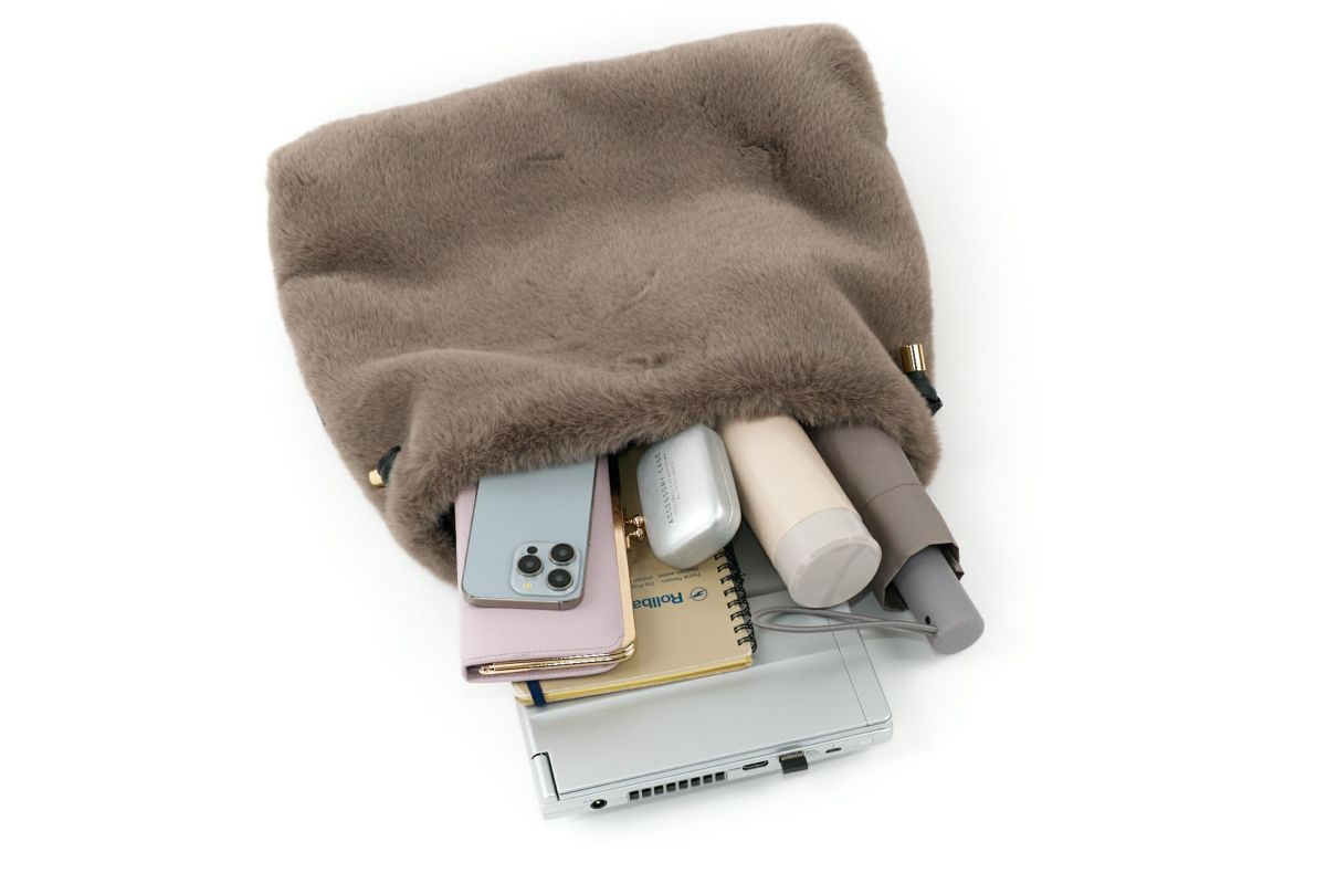 VIOLAd'ORO ヴィオラドーロ ELMO エルモ トートバッグ エコファー レッキス V-8922