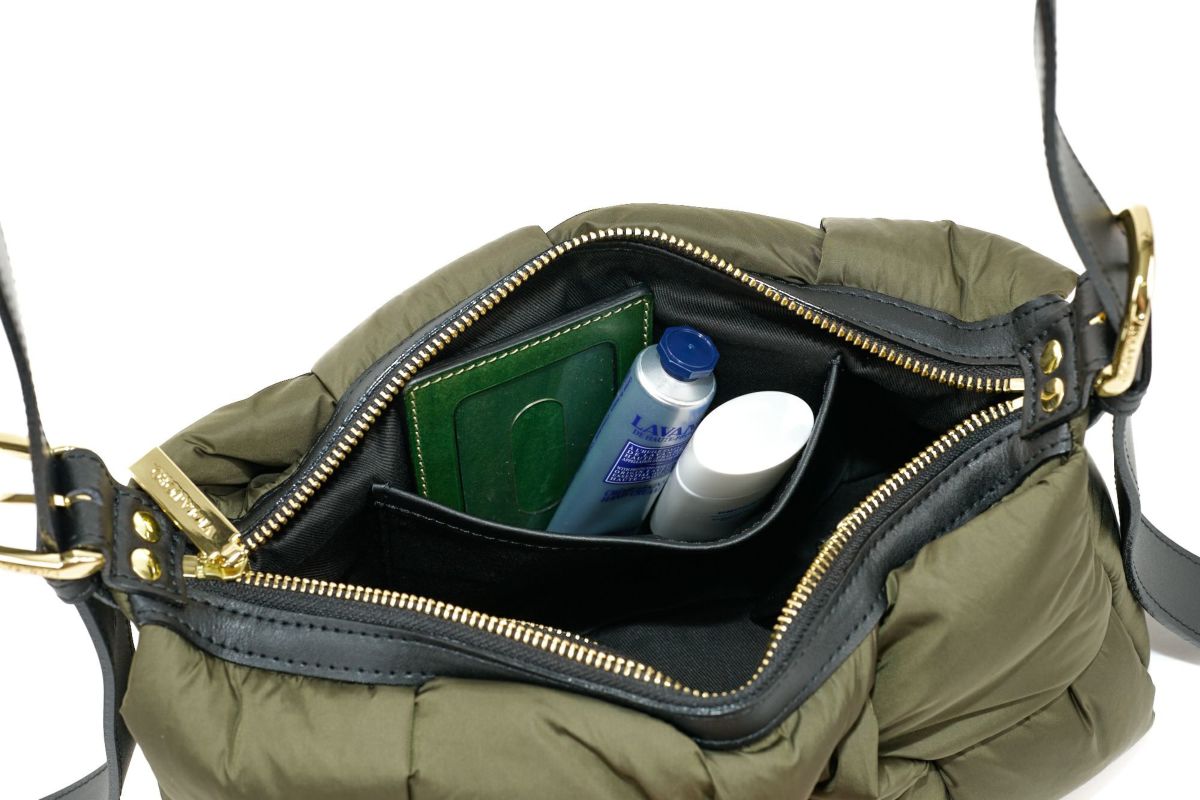 VIOLAd'ORO ヴィオラドーロ ELMO エルモ ワンショルダーバッグ ナイロンボンディングメッシュ V-8947