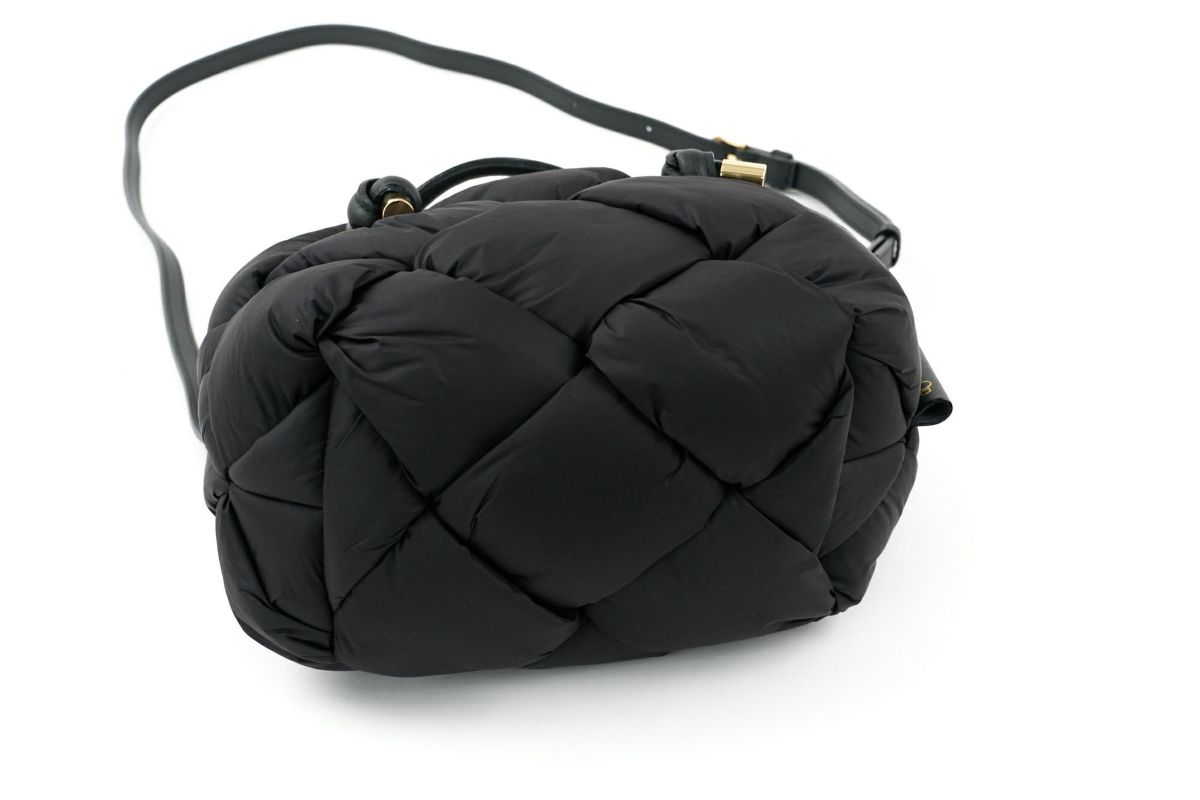 VIOLAd'ORO ヴィオラドーロ ELMO エルモ ノットハンドルトートバッグ ナイロンボンディングメッシュ V-8948