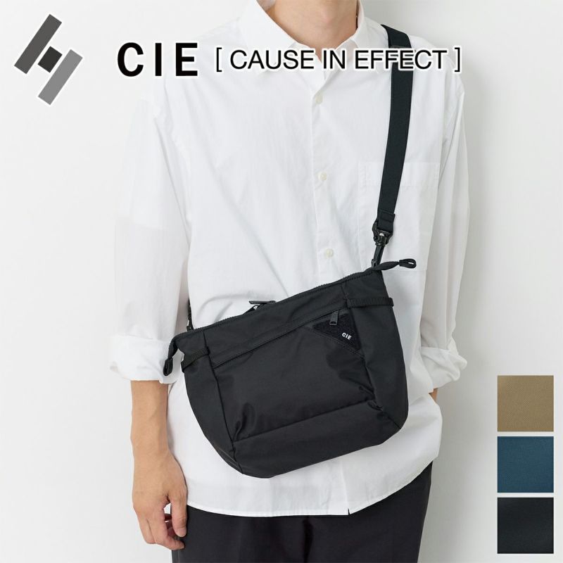 CIE シー FLOW フラットショルダーバッグ（L） 022108