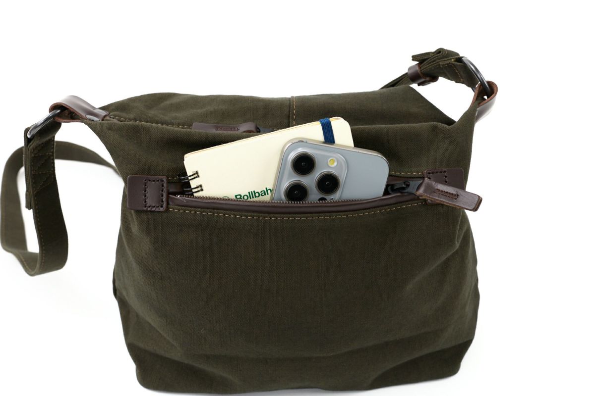 BAGGY PORT バギーポート 黒さび染め帆布 ショルダーバッグ GRN-9604