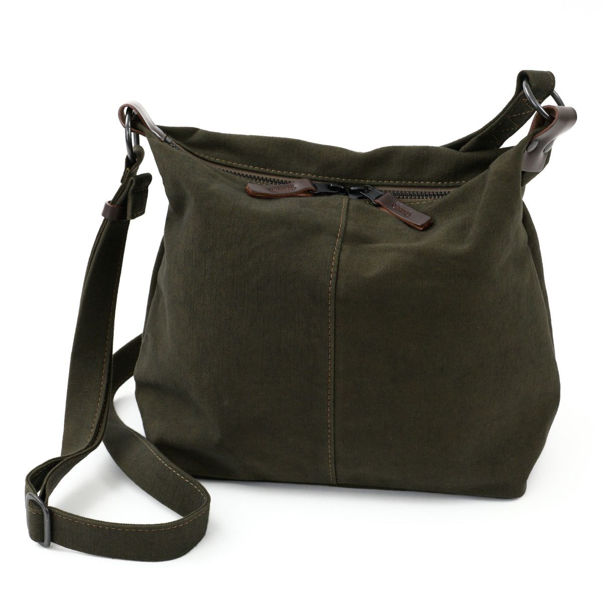 BAGGY PORT バギーポート 黒さび染め帆布 ショルダーバッグ GRN-9604